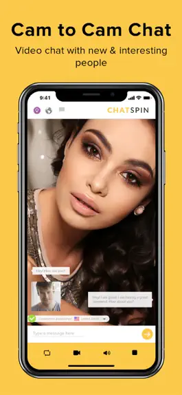 Game screenshot Chatspin - Random Video Chat mod apk