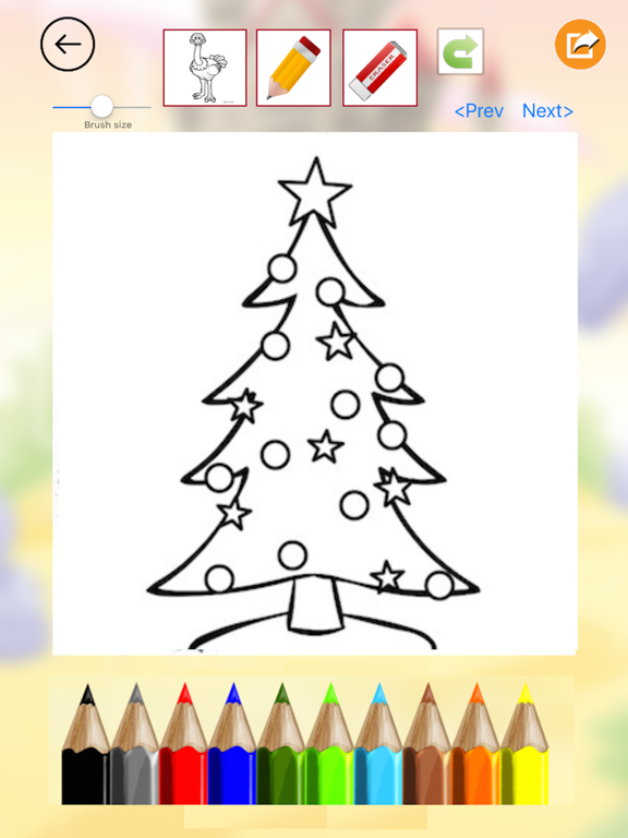 Screenshot #6 pour Christmas Drawing Book