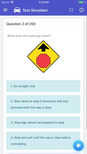 Wyoming DOT Practice Test screenshot 4