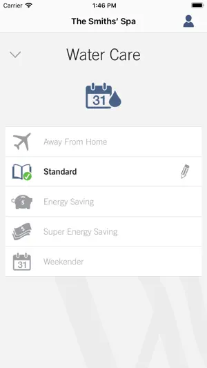 Wellis Spa Control screenshot 2