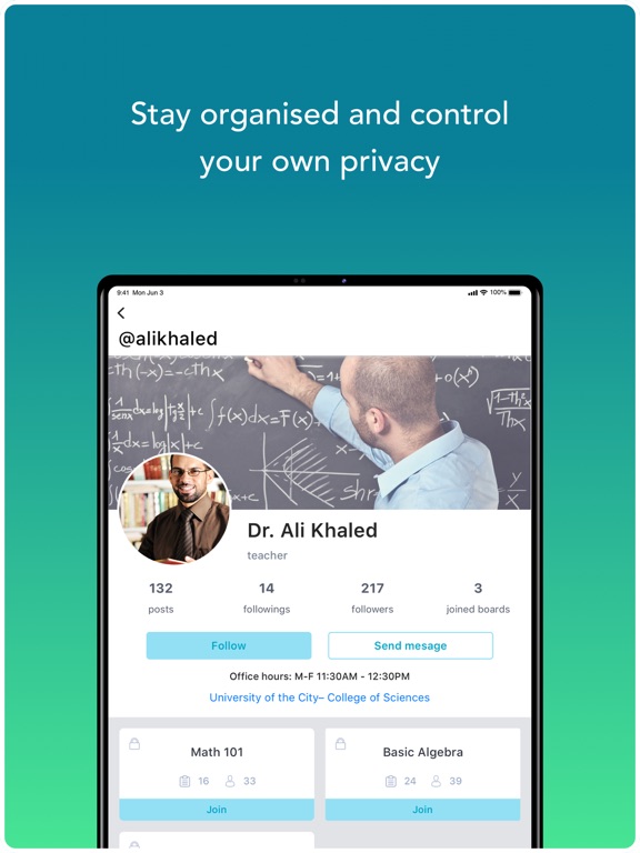 MyU - Interactive Learning iPad screenshot 5 - Education app