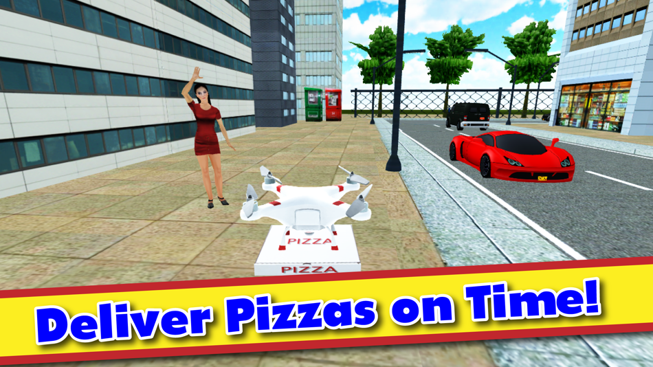 Drone Pizza Delivery 3D - 2.5 - (iOS)