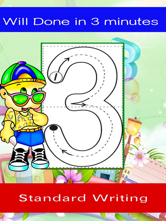 Screenshot #1 for How to write number and letter