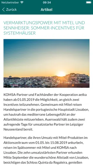 myKOMSA App screenshot 3