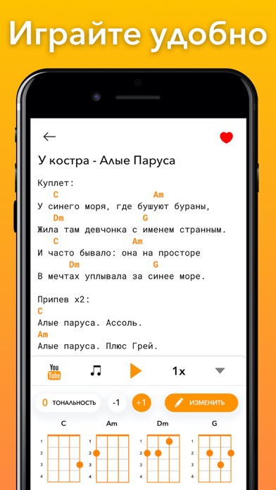 Ukulele Tabs - Укулеле песни Screenshot 1