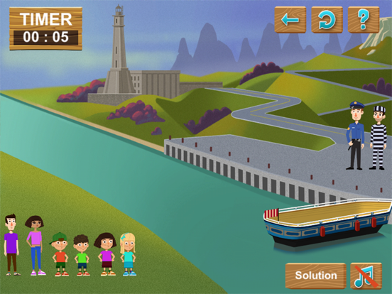 The River Tests - IQ Puzzle iPad app afbeelding 8