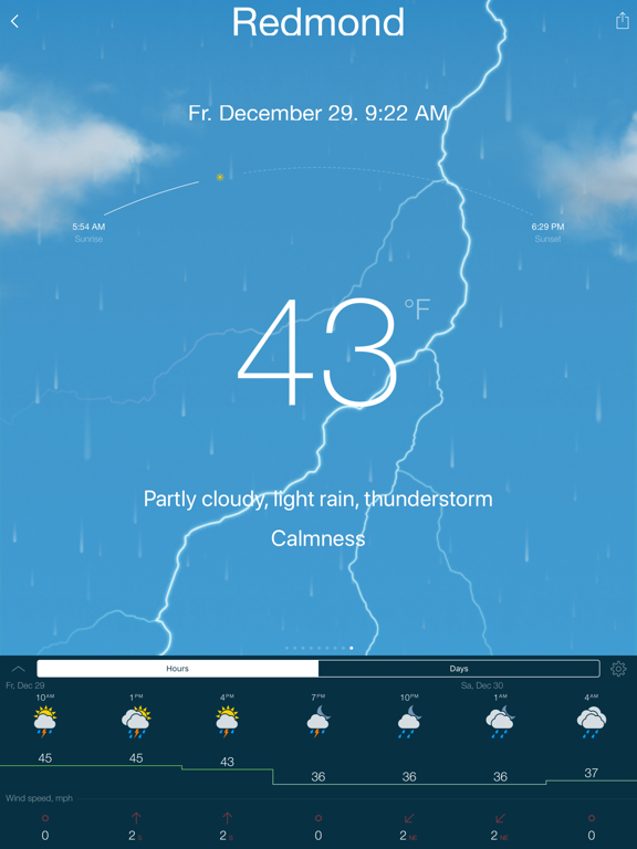 Screenshot #4 pour Gismeteo