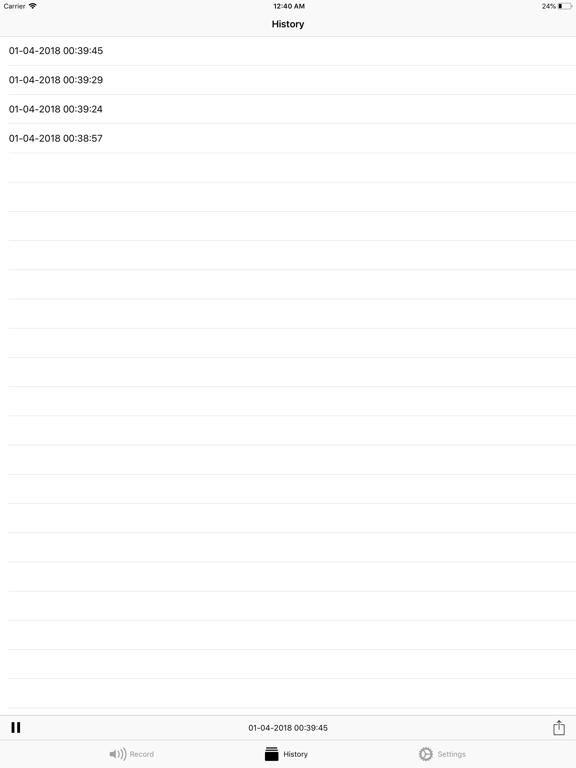Screenshot #6 pour Speak Backwards - Recorder