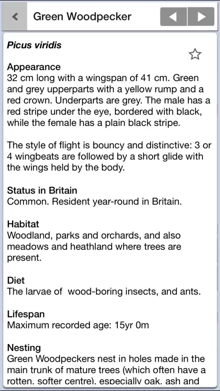 Birds of Britain Pro screenshot 5 of 10