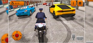 US Police Moto Bike Cop Chase screenshot #1 for iPhone