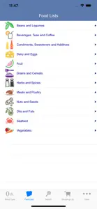 Blood Type Diet® screenshot #2 for iPhone