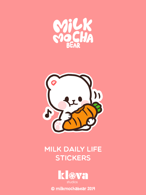 Screenshot #4 pour Milk Daily Life Stickers