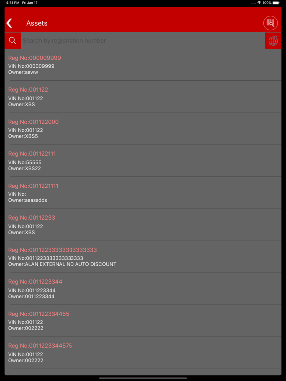 Screenshot #6 pour Assetminder Test Drive