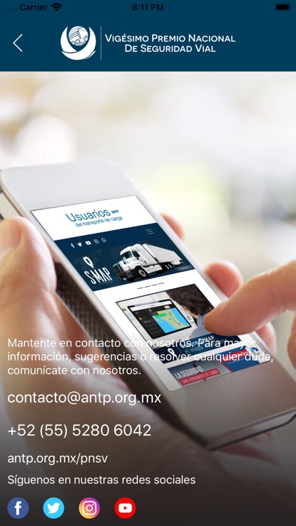 ANTP, Premio de Seguridad Vial