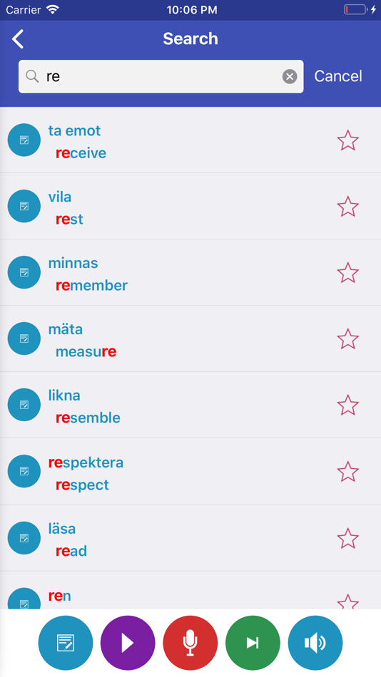 #4. Learn Swedish Daily (iOS) By: Van Duong Nguyen