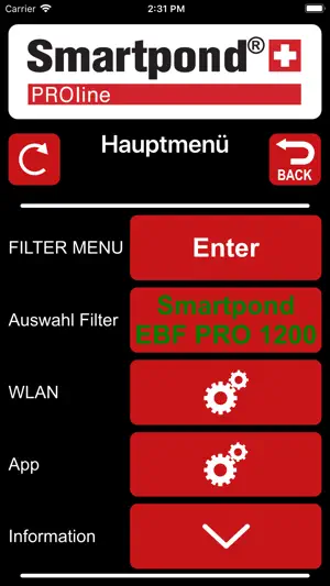 Smartpond PROline screenshot 3