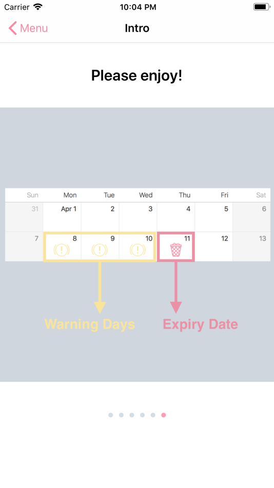 #6. Fridge Manager (iOS) Podle: Jeongsik Lee
