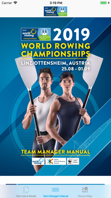 2019 World Rowing Championship screenshot 2