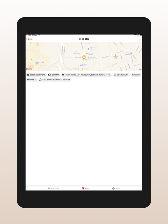 Alercode ATS iPad screenshot 4 - Navigation app