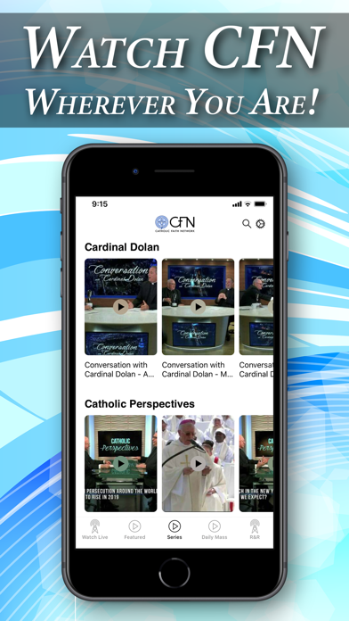 The Catholic Faith Network Screenshot