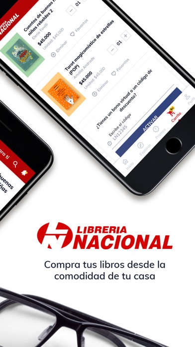Librería Nacional Screenshot