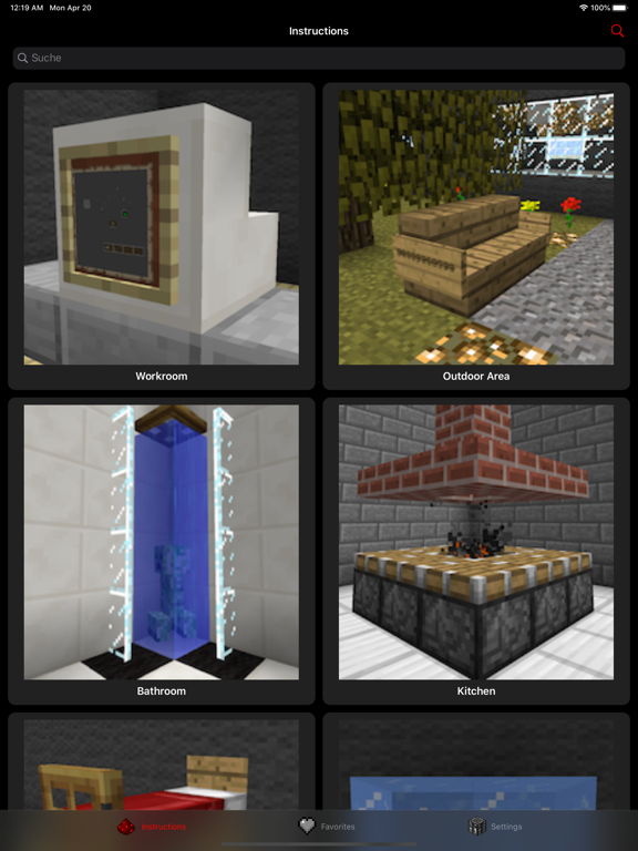 Screenshot #4 pour iFurniture Minecraft Designs