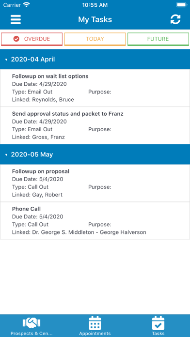 Continuum CRM iPhone screenshot 2 - Business app