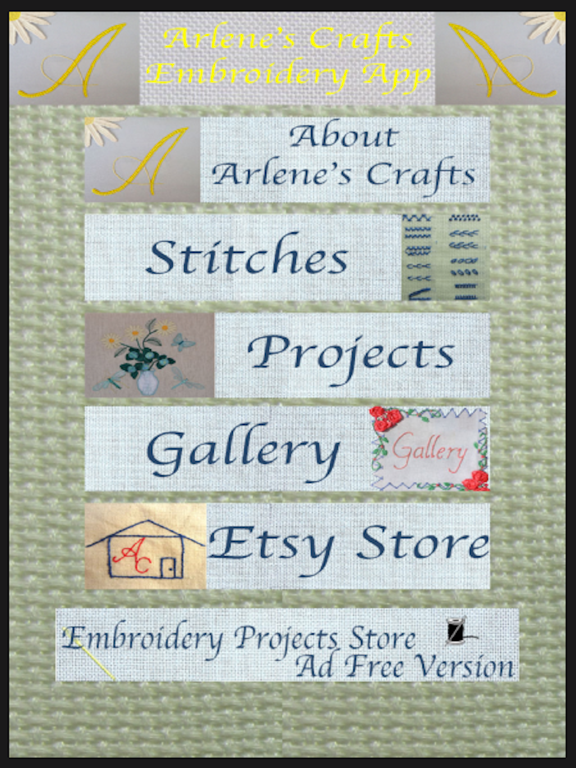 Embroidery by Arlene's Crafts