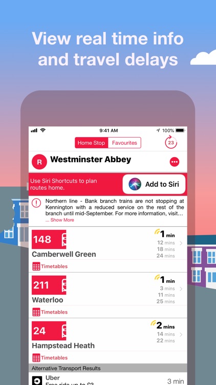 Bus Times London