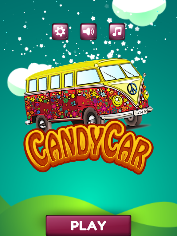 Candy Car: Blast match game iPad screenshot