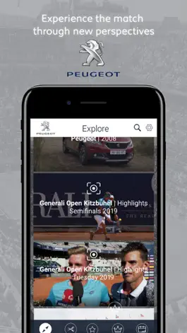 Game screenshot Peugeot Generali Open Tennis mod apk