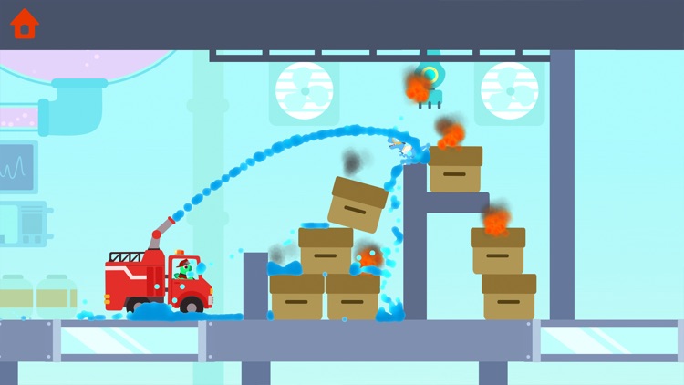 Dinosaur Fire Truck: Kids Game screenshot-9