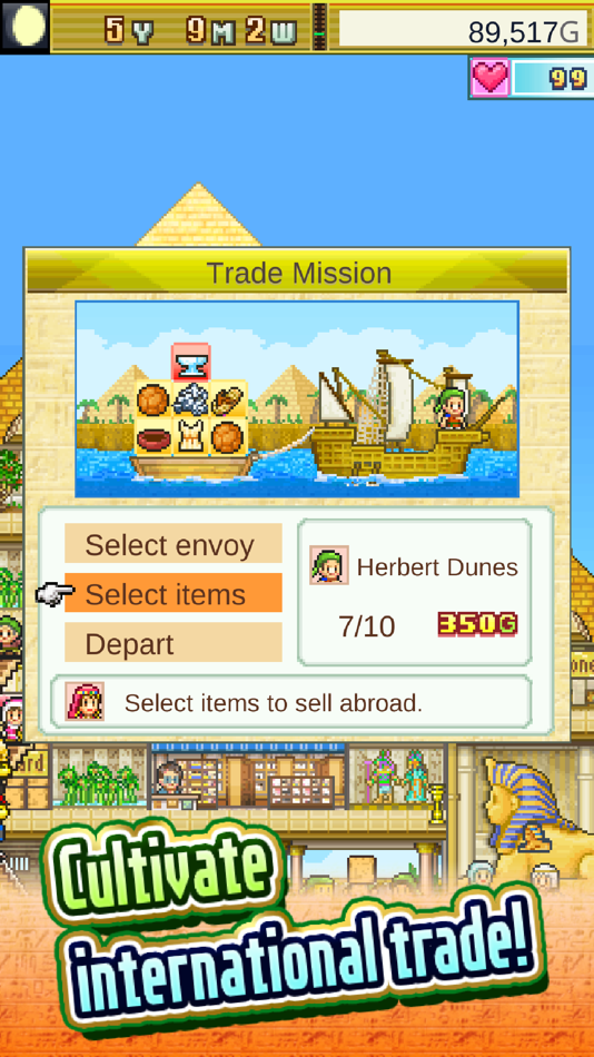 #3. The Pyraplex (iOS) Podle: Kairosoft Co.,Ltd