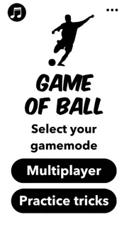 game of ball iphone screenshot 1