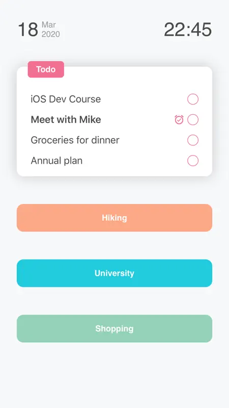 Listify - Simple Todo App screenshot 2 of 9