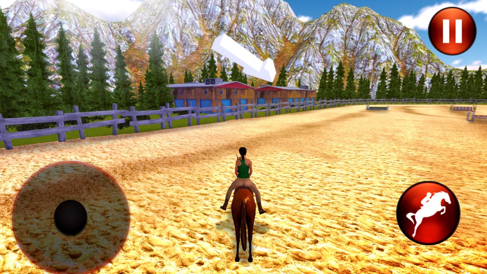#1. Horse Riding 3D: Show Jumping (iOS) 由: Tayga Games OOO