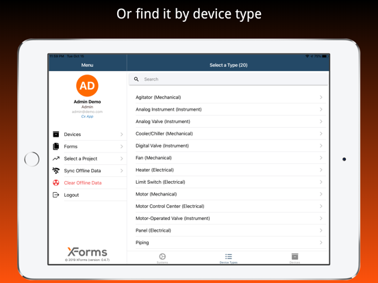 Screenshot #5 pour XForms Cx Mobile