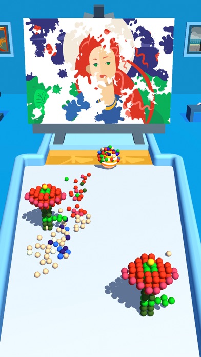 screenshot of Art Ball 3D: Canvas Puzzle 5