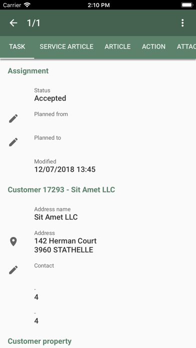 Evatic Mobile Screenshot