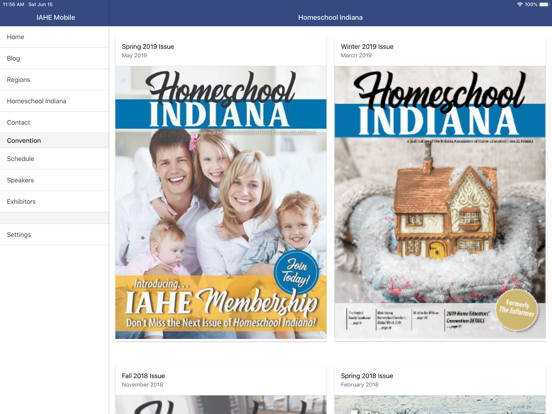 IAHE Mobile iPad screenshot 4 - Reference app