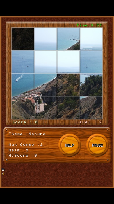 Screenshot #3 pour 15 Puzzle Slide