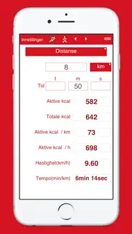 Kaloriforbrenningen med løping iphone bilder 2