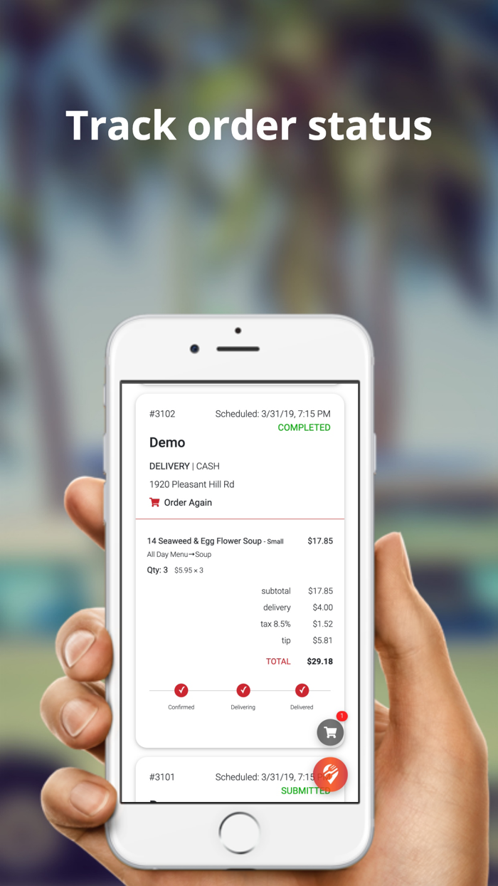 qMenu - Food Ordering