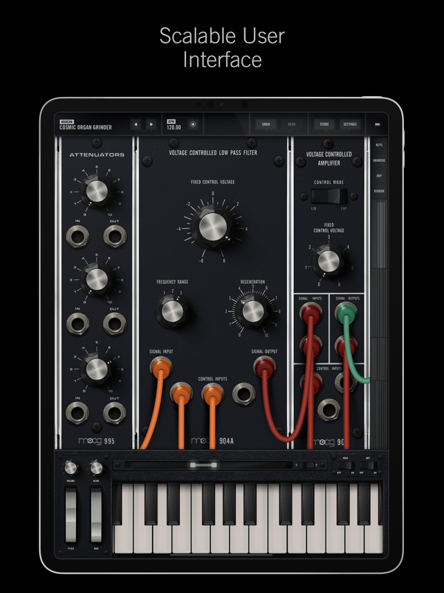 Model 15 Modular Synthesizer Screenshot