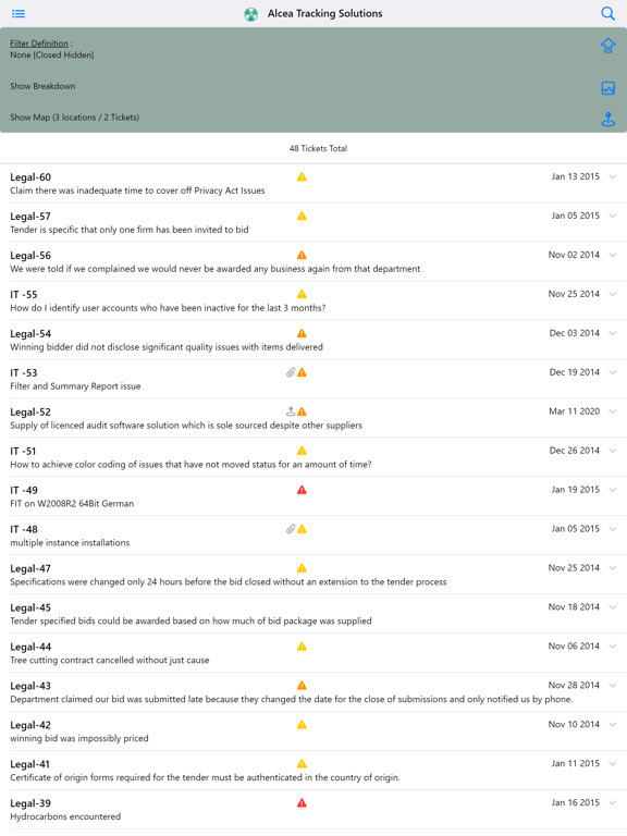 Screenshot #4 pour Alcea Mobile App