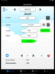 my overtime iPad Captures Décran 2
