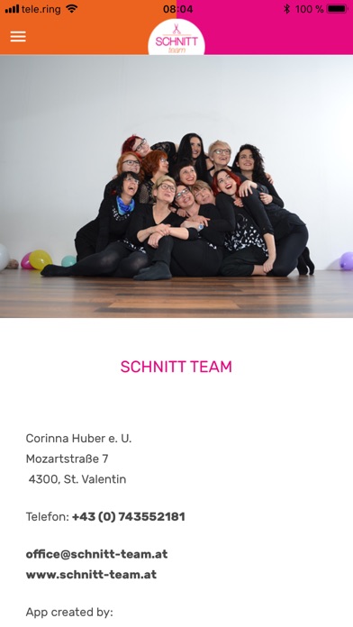 SCHNITT team screenshot