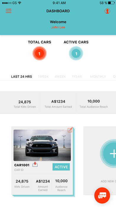 App screenshot