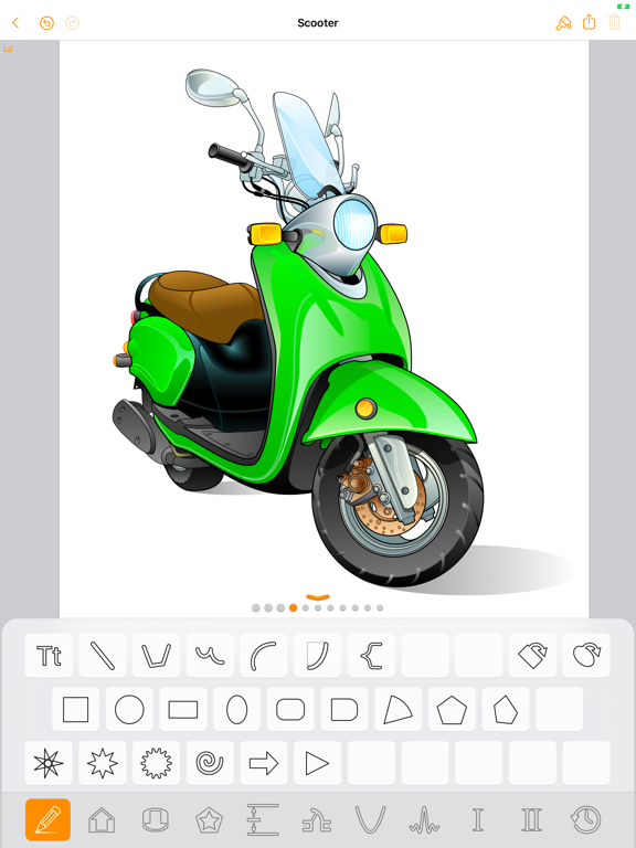 EazyDraw iPad screenshot 6 - Productivity app
