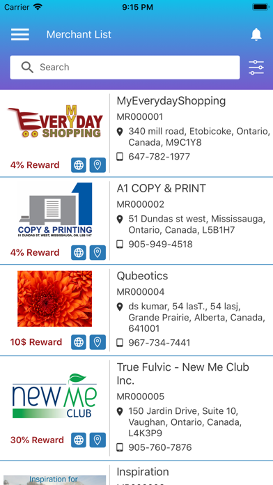 Screenshot #2 pour MyEverydayShopping